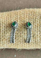 Jade Hug Studs