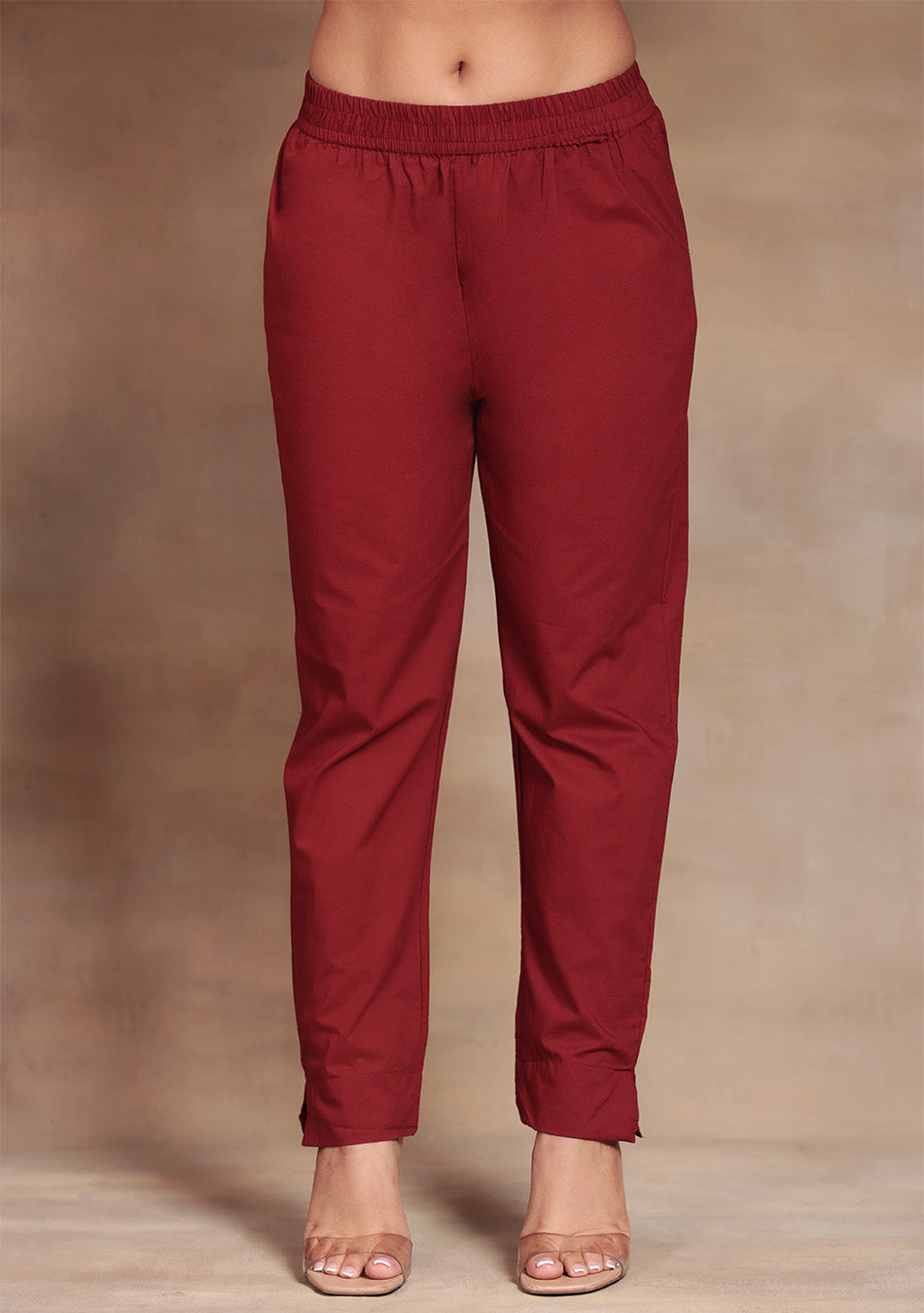 Crimson Bloom Anarkali Suit Set