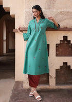 Teal Linea Suit Set