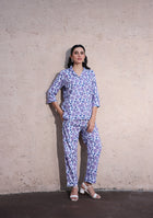 Lavender Bloom Night Suit