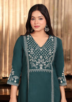 Emerald Noor Embroidery Suit Set