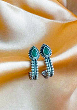 Jade Hug Studs
