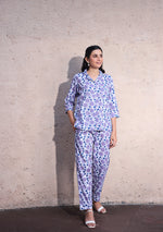 Lavender Bloom Night Suit