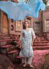 Blue Serenade Suit Set