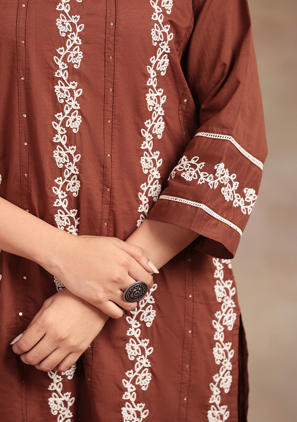 Brown Meadow Suit Set