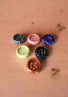 Multi Handcrafted Tea Light Holders - Set of 6