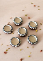 Brown leaf design Diya