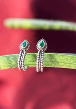 Jade Hug Studs