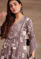 Mocha Grace Suit Set