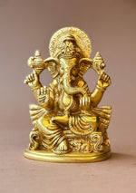 Antique Brass Vighnaharta Ganesha
