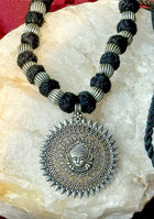 Sun-Kissed Visage Necklace