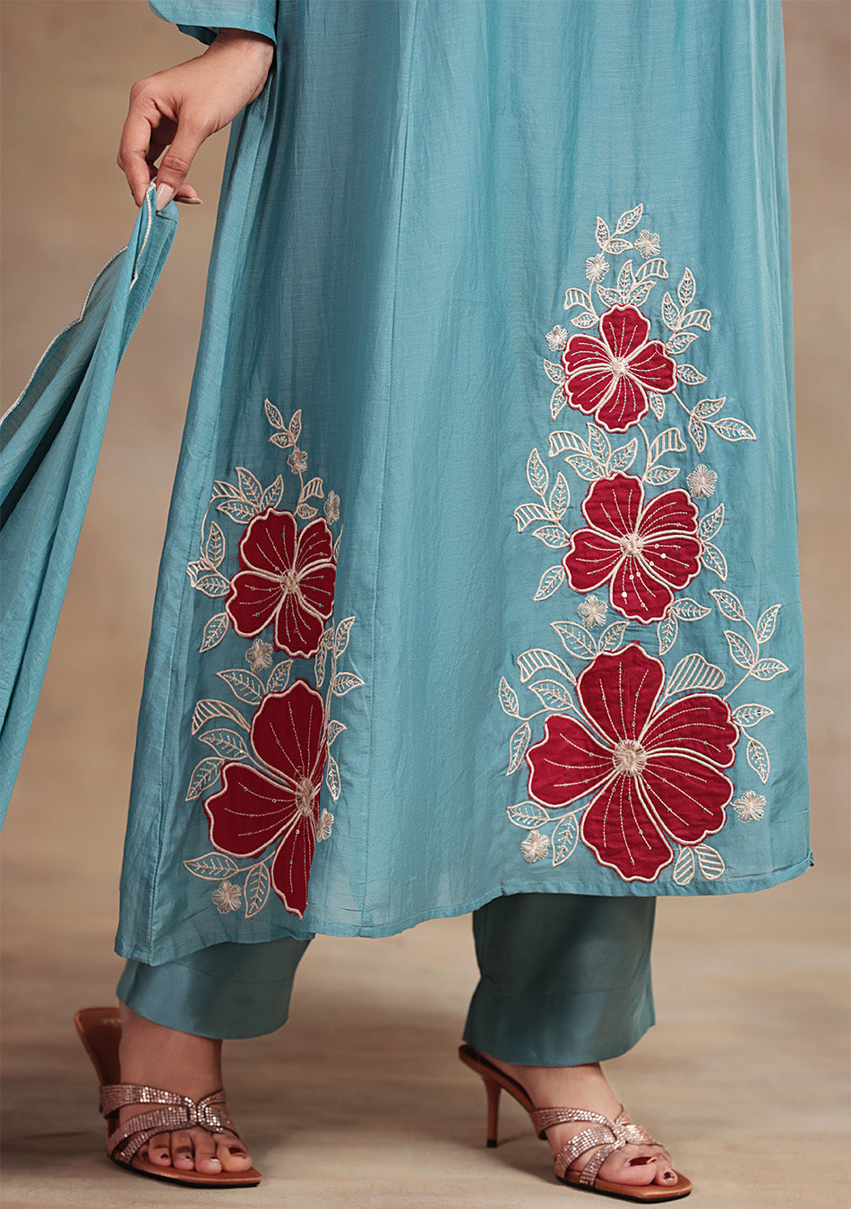Seaside Bloom Suit Set