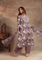 Mocha Grace Suit Set