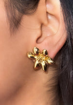 Golden Blossom studs