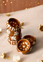 Handcrafted Terracotta Painted Diyas