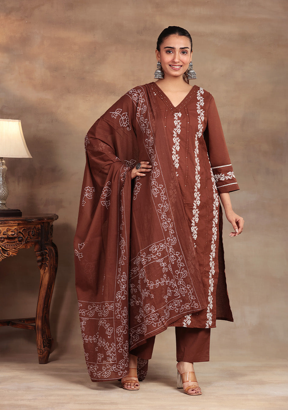 Brown Meadow Suit Set