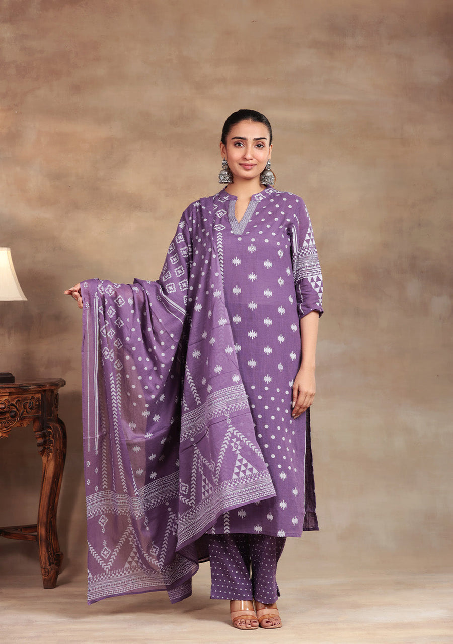 Violet Breeze Suit Set