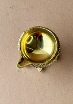 Antique Brass Turtle Base Diya