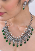 Emerald Enchantment Polki Set
