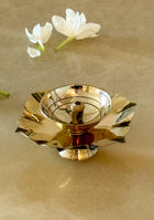 Brass Lush Lotus Diya