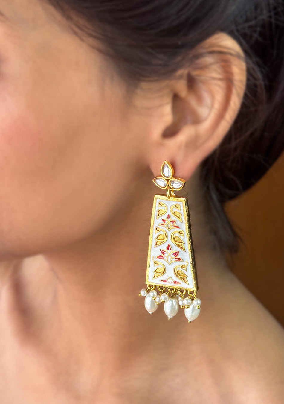 Aabha Meena Earrings