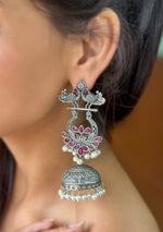 Peacock Bloom Jhumka