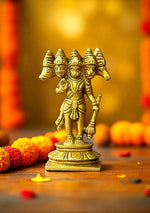 Antique Brass Panchamukhi Hanuman