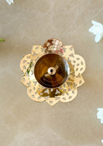 Brass lotus Diya