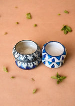 Leaf design Diya - Set Of 4