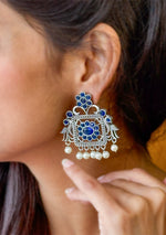 Azure Royal Charm Earrings