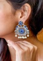 Azure Royal Charm Earrings