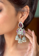 Ruby Regal Jhumkas