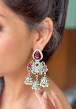 Ruby Regal Jhumkas
