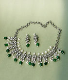 Emerald Enchantment Polki Set