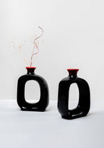 Dense Black Vase