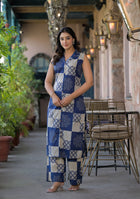 Indigo Mosaic Co-Ord Set