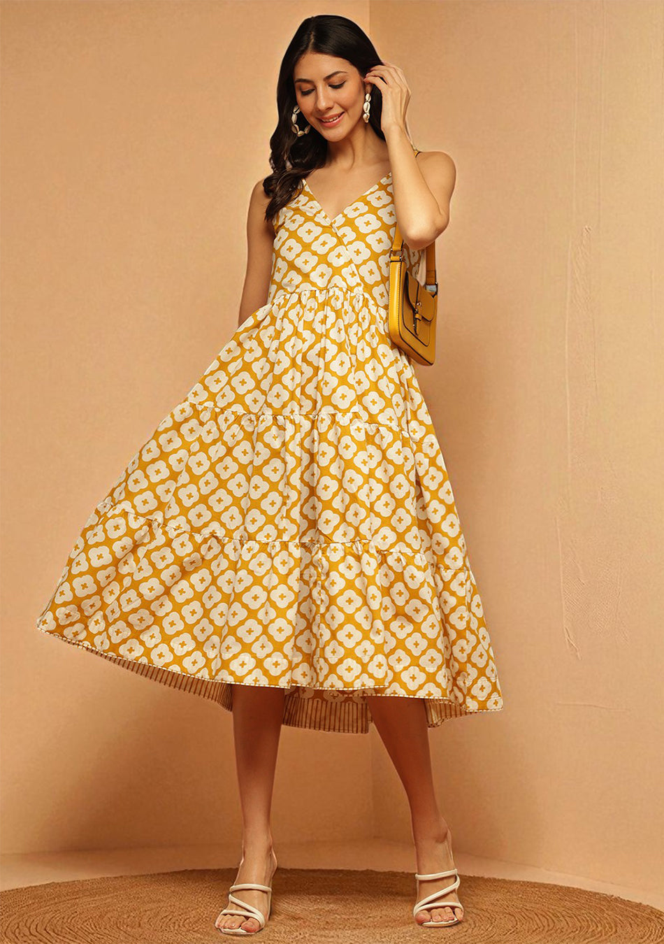 Ammanya Golden Flair dress