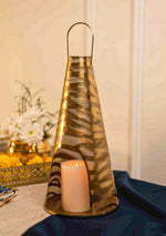Gold Tiger Striped Lanterns