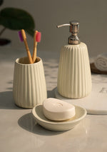 Lime Bathroom Set