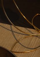Gold Clover Candle Stand
