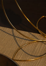 Gold Clover Candle Stand