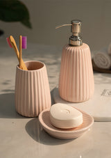 Rose Bathroom Set