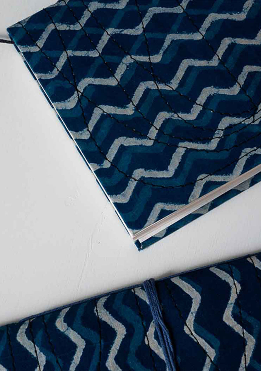 Ammanya Neeli  Fabric Notebook