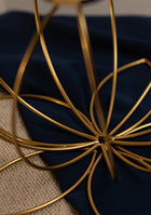 GOLD LOTUS CANDLE STAND