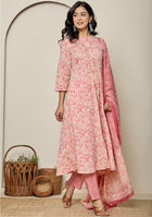 Blush Rose Bloom Suit Set