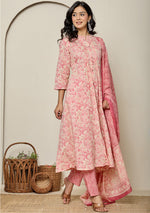 Blush Rose Bloom Suit Set