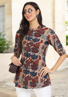 Terracotta Forest Top