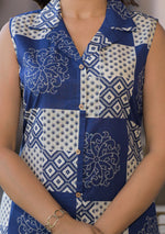 Indigo Mosaic Co-Ord Set