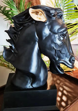 Majestic Stallion Head Sculpture