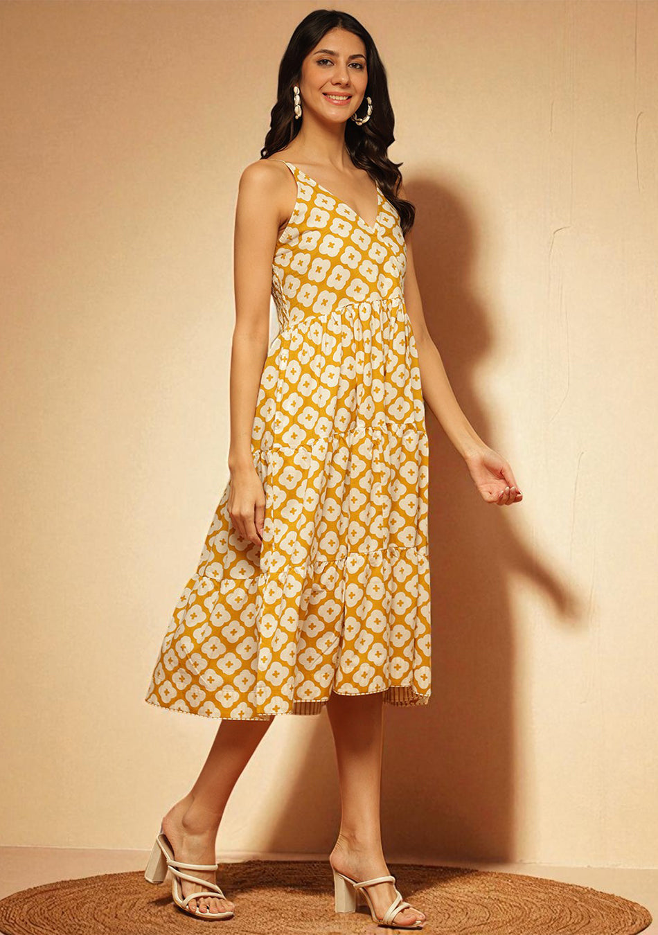 Ammanya Golden Flair dress